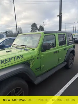 Another view of 2018 Jeep Wrangler Unlimited Sport S for sale in Longview, WA at Bud Clary Ford Longview