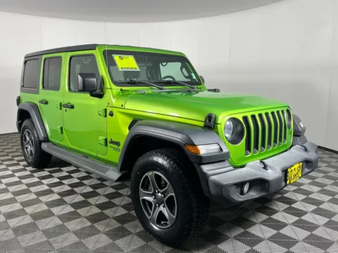 Another view of 2018 Jeep Wrangler Unlimited Sport S for sale in Longview, WA at Bud Clary Ford Longview