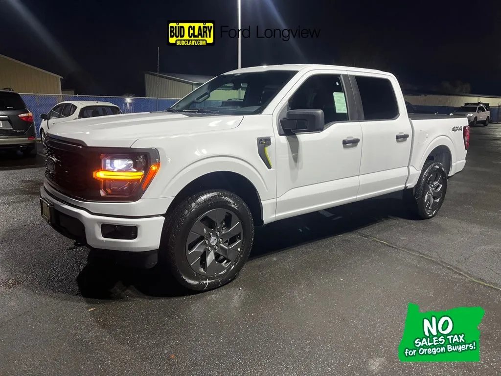 White 2025 Ford F-150 STX for sale in Longview, WA