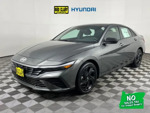 Gray 2026 Hyundai Elantra Hybrid SEL Sport for sale in Longview, WA