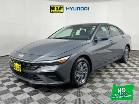 Gray 2026 Hyundai Elantra Hybrid Blue for sale in Longview, WA