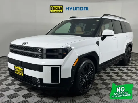 White 2026 Hyundai Santa Fe Hybrid Calligraphy for sale in Longview, WA