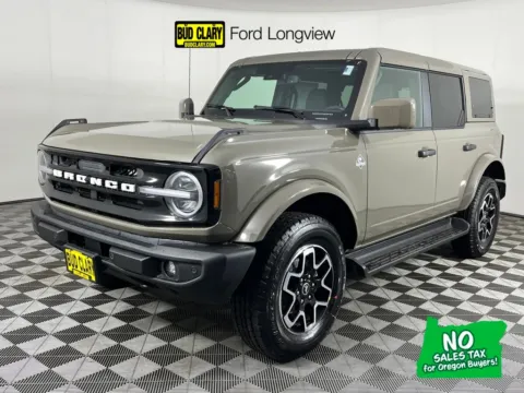 Gray 2026 Ford Bronco Outer Banks for sale in Longview, WA