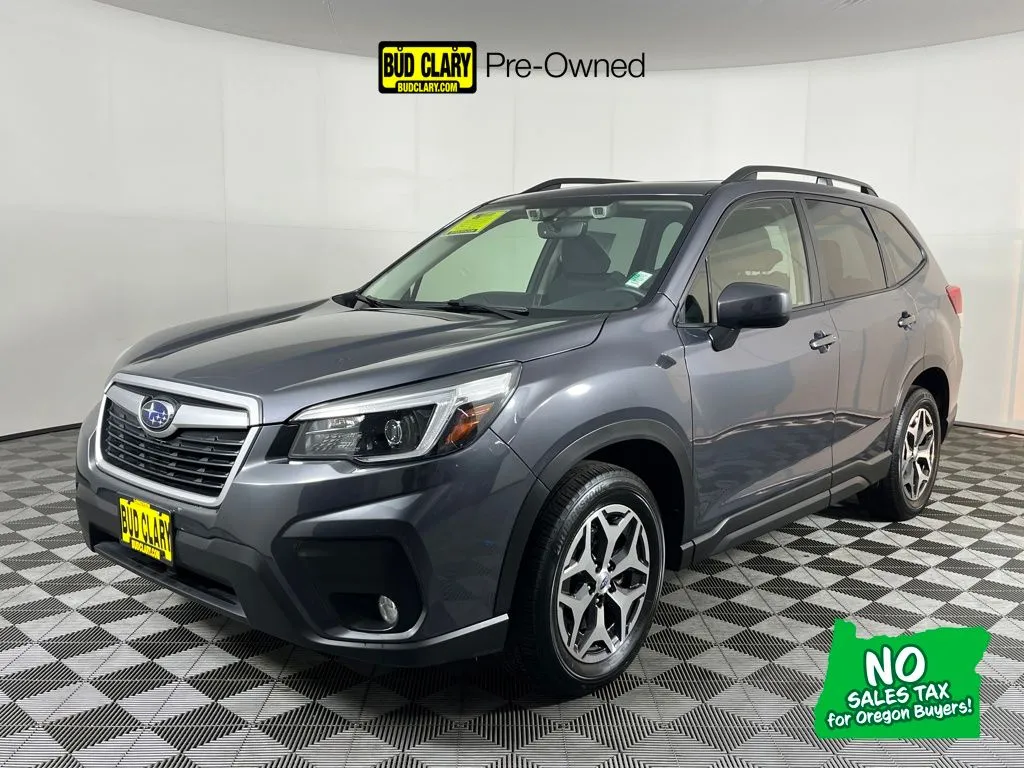 Gray 2021 Subaru Forester Premium for sale in Longview, WA