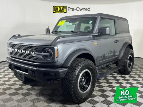 Gray 2024 Ford Bronco Badlands for sale in Longview, WA