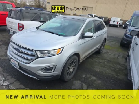 Silver 2015 Ford Edge Titanium for sale in Longview, WA