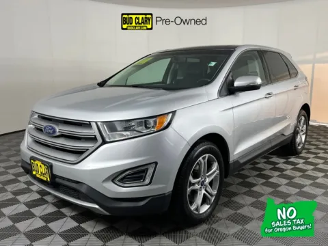 Silver 2015 Ford Edge Titanium for sale in Longview, WA