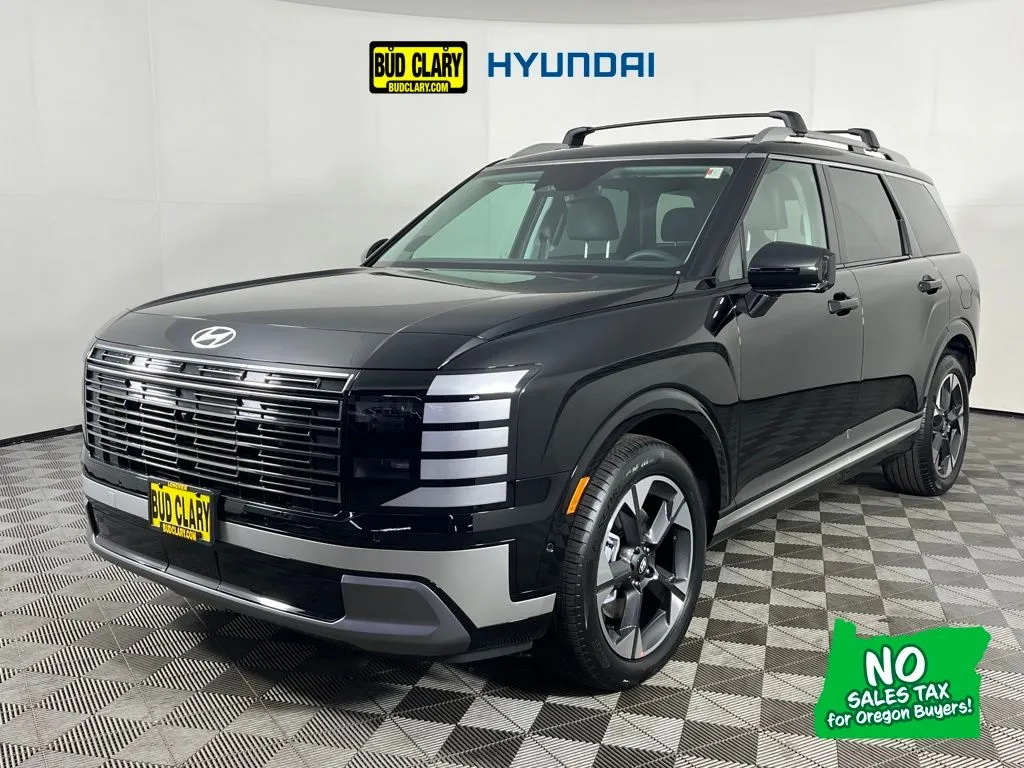 Black 2026 Hyundai Palisade Hybrid Limited for sale in Longview, WA