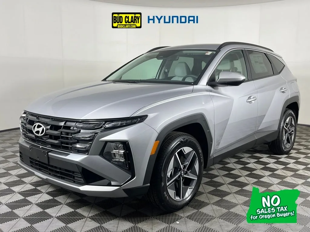 Silver 2026 Hyundai Tucson Hybrid SEL for sale in Longview, WA
