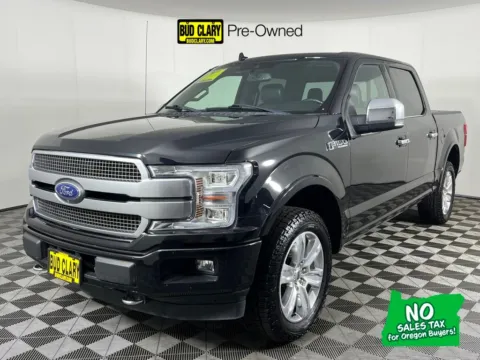 Black 2019 Ford F-150 Platinum for sale in Longview, WA