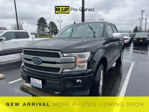 Black 2019 Ford F-150 Platinum for sale in Longview, WA