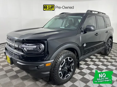 Black 2023 Ford Bronco Sport Outer Banks for sale in Longview, WA