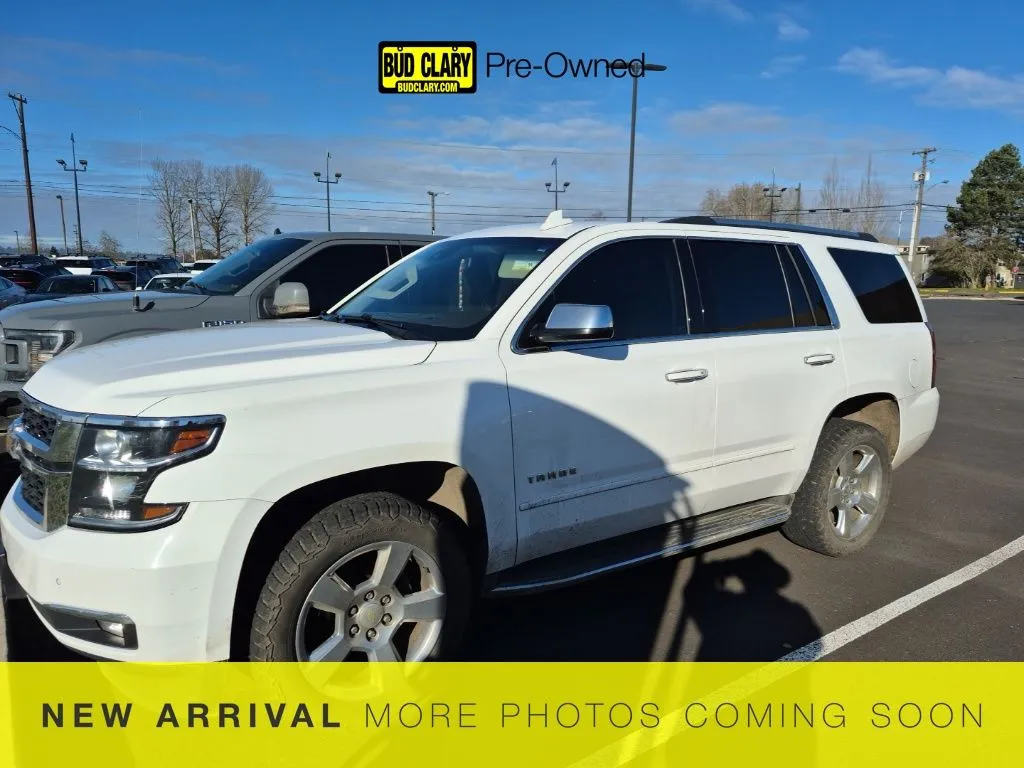 White 2018 Chevrolet Tahoe Premier for sale in Longview, WA