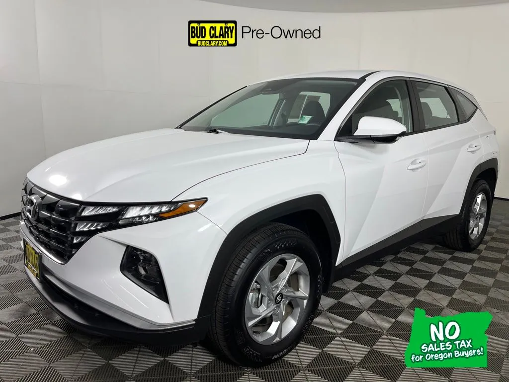 White 2024 Hyundai Tucson SE for sale in Longview, WA