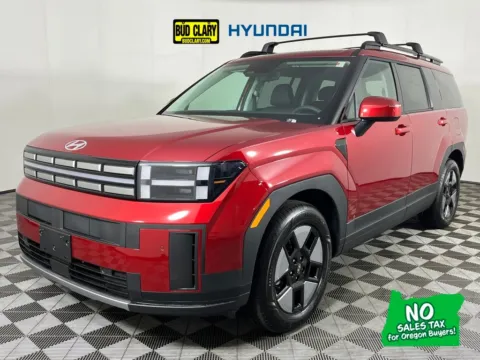 Red 2026 Hyundai Santa Fe Hybrid SEL for sale in Longview, WA