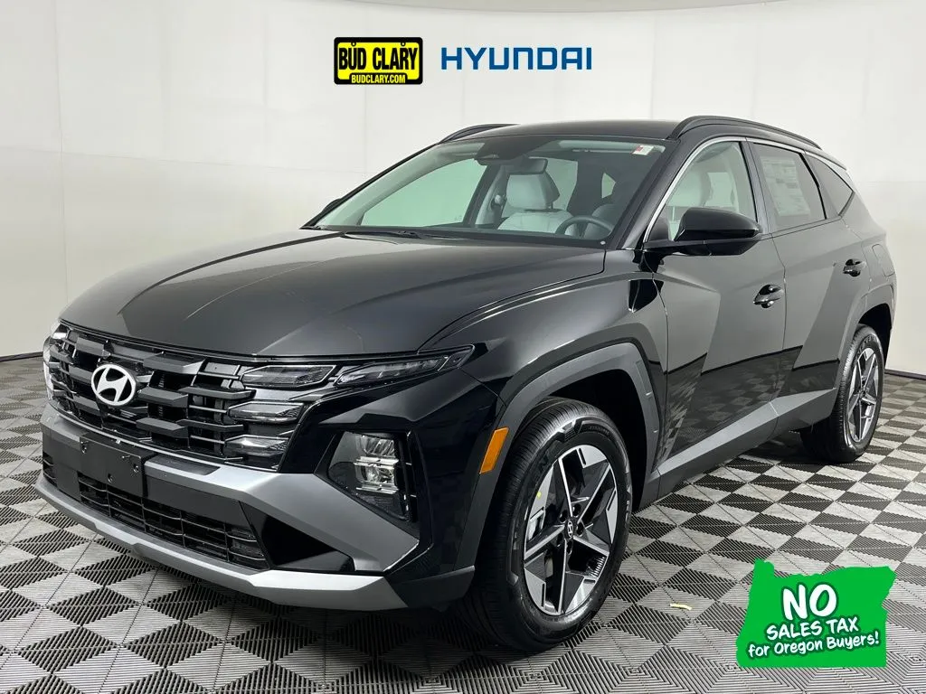 Black 2026 Hyundai Tucson Hybrid SEL for sale in Longview, WA