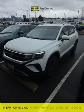 White 2024 Volkswagen Taos 1.5T SE for sale in Longview, WA