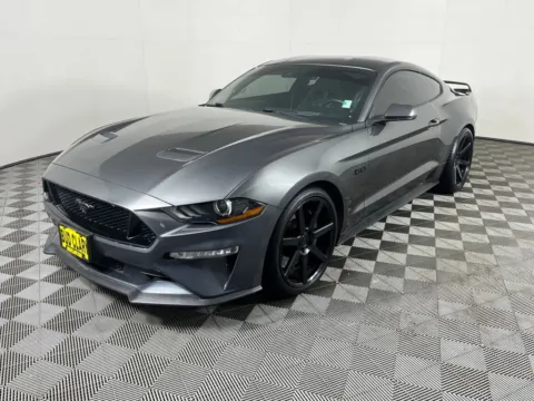 Gray 2018 Ford Mustang GT Premium for sale in Longview, WA