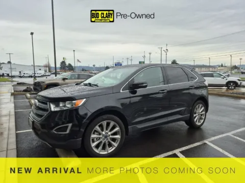 Black 2018 Ford Edge Titanium for sale in Longview, WA
