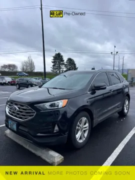 Black 2020 Ford Edge SEL for sale in Longview, WA