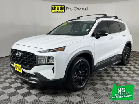 White 2022 Hyundai Santa Fe XRT for sale in Longview, WA