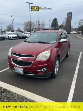 Red 2011 Chevrolet Equinox LTZ for sale in Longview, WA