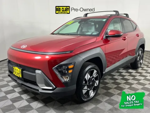 Red 2025 Hyundai Kona SEL for sale in Longview, WA