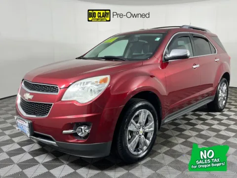 Red 2011 Chevrolet Equinox LTZ for sale in Longview, WA
