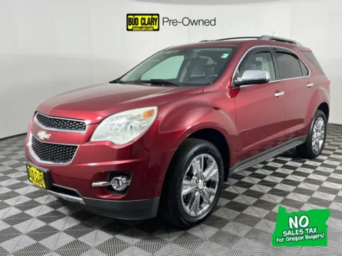 Red 2011 Chevrolet Equinox LTZ for sale in Longview, WA