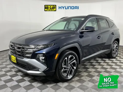 Blue 2026 Hyundai Tucson Hybrid Limited for sale in Longview, WA