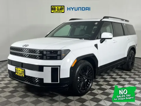 White 2026 Hyundai Santa Fe Hybrid Calligraphy for sale in Longview, WA