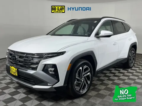 White 2026 Hyundai Tucson Limited for sale in Longview, WA