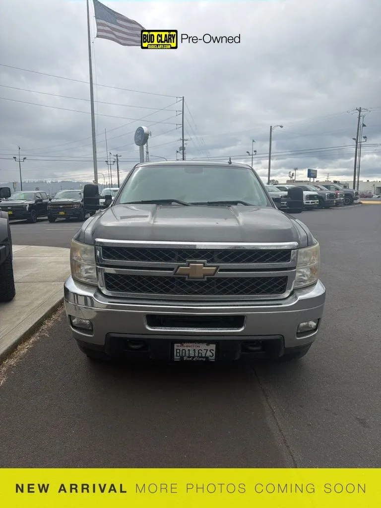 Green 2011 Chevrolet Silverado 2500HD LT for sale in Longview, WA
