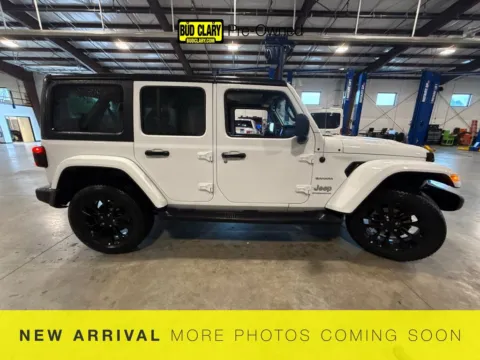 White 2023 Jeep Wrangler Sahara 4xe for sale in Longview, WA