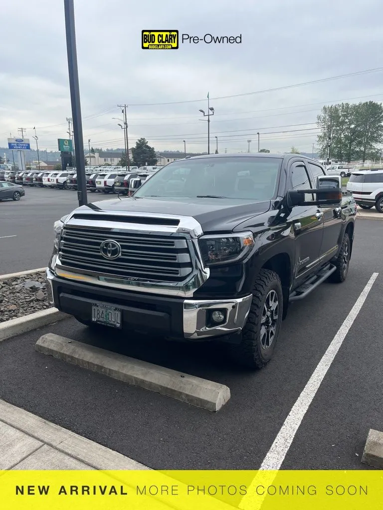 Black 2016 Toyota Tundra Limited for sale in Longview, WA
