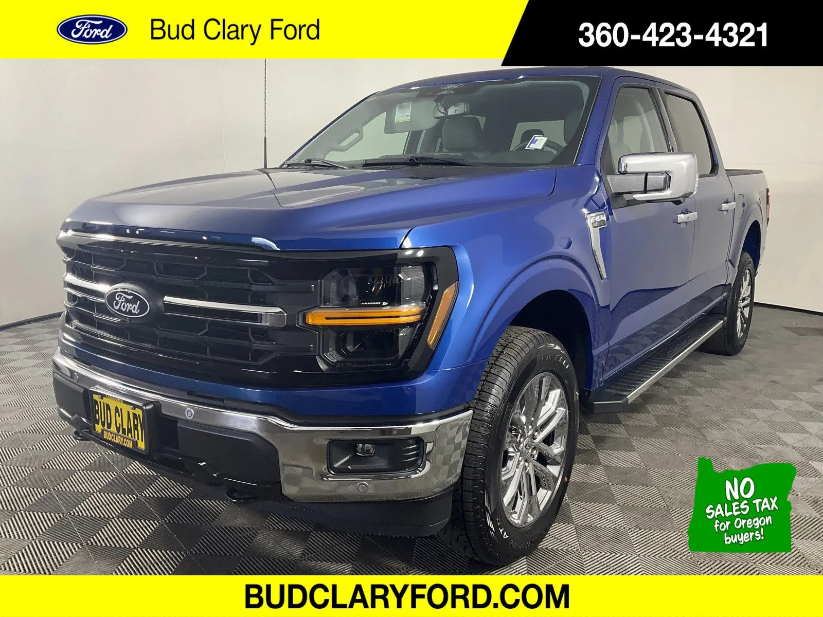 Blue 2024 Ford F-150 XLT for sale in Longview, WA