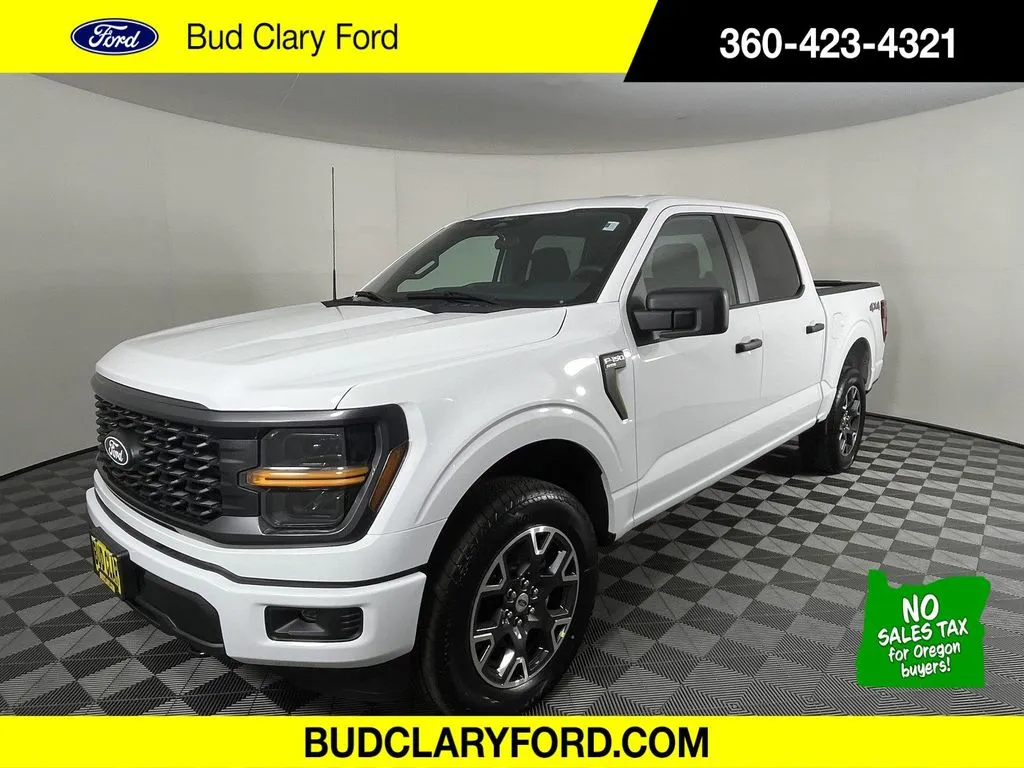 White 2025 Ford F-150 STX for sale in Longview, WA