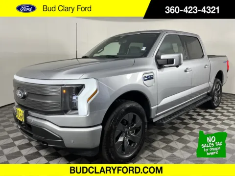 Silver 2025 Ford F-150 Lightning LARIAT for sale in Longview, WA