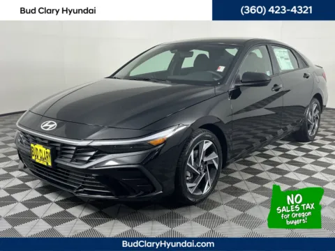 Black 2025 Hyundai Elantra SEL Sport for sale in Longview, WA