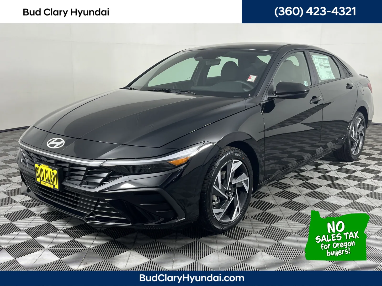 Black 2025 Hyundai Elantra SEL Sport for sale in Longview, WA