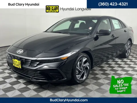 Black 2025 Hyundai Elantra SEL Sport for sale in Longview, WA