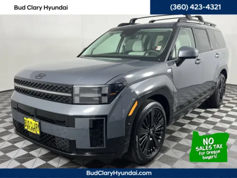 Gray 2025 Hyundai Santa Fe Hybrid Calligraphy for sale in Longview, WA
