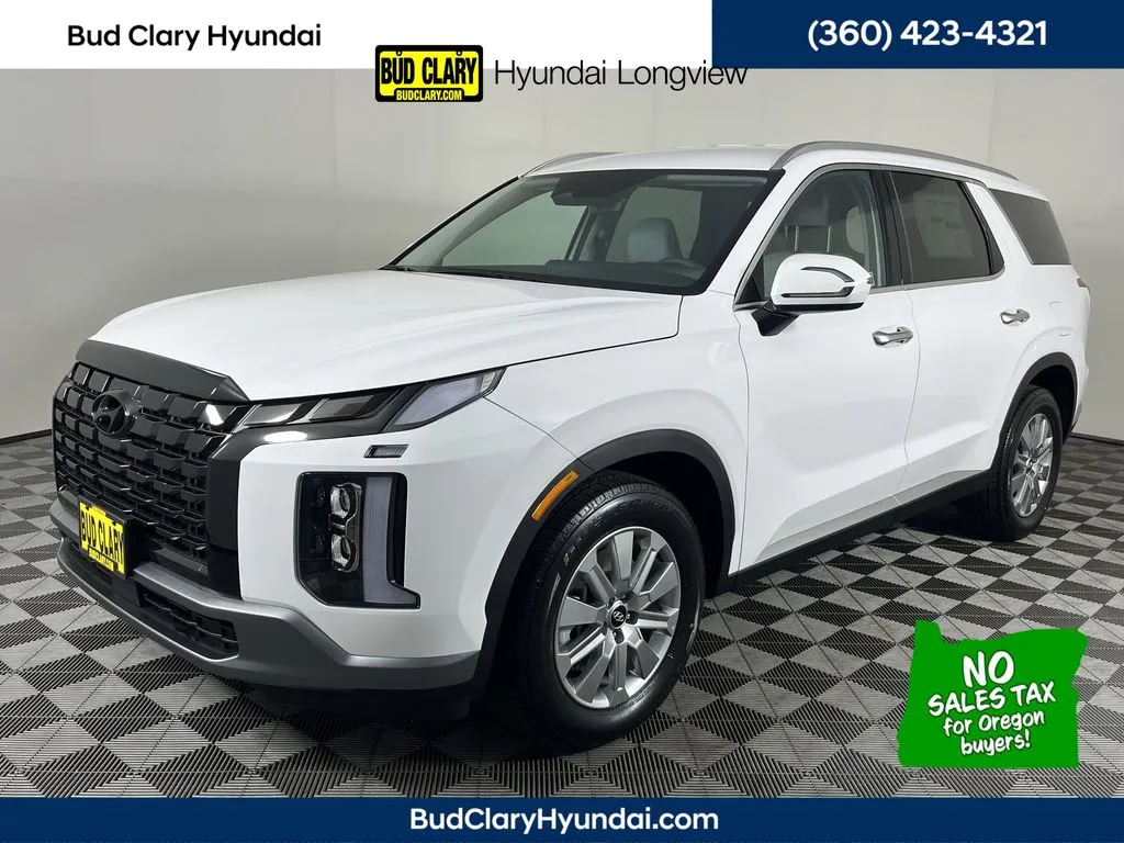 White 2025 Hyundai Palisade SEL for sale in Longview, WA