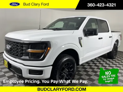 White 2025 Ford F-150 STX for sale in Longview, WA