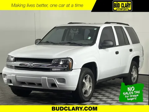 White 2007 Chevrolet TrailBlazer LS for sale in Longview, WA