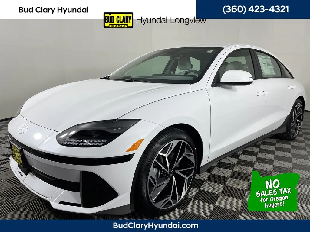 White 2025 Hyundai IONIQ 6 SEL for sale in Longview, WA