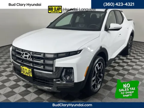 White 2025 Hyundai Santa Cruz Limited for sale in Longview, WA