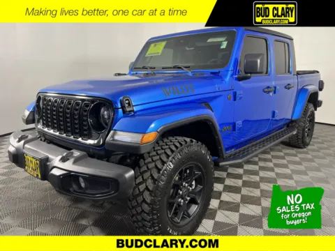 Blue 2024 Jeep Gladiator Willys for sale in Longview, WA