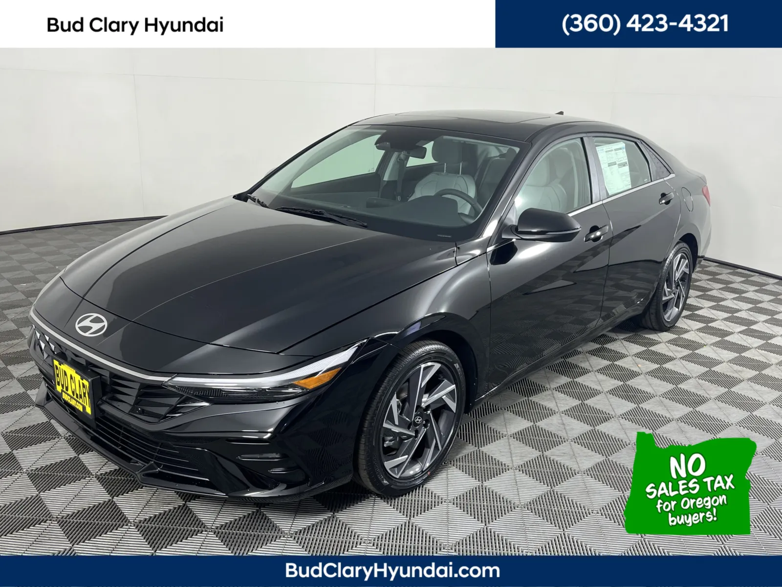 Black 2025 Hyundai Elantra Hybrid Limited for sale in Longview, WA