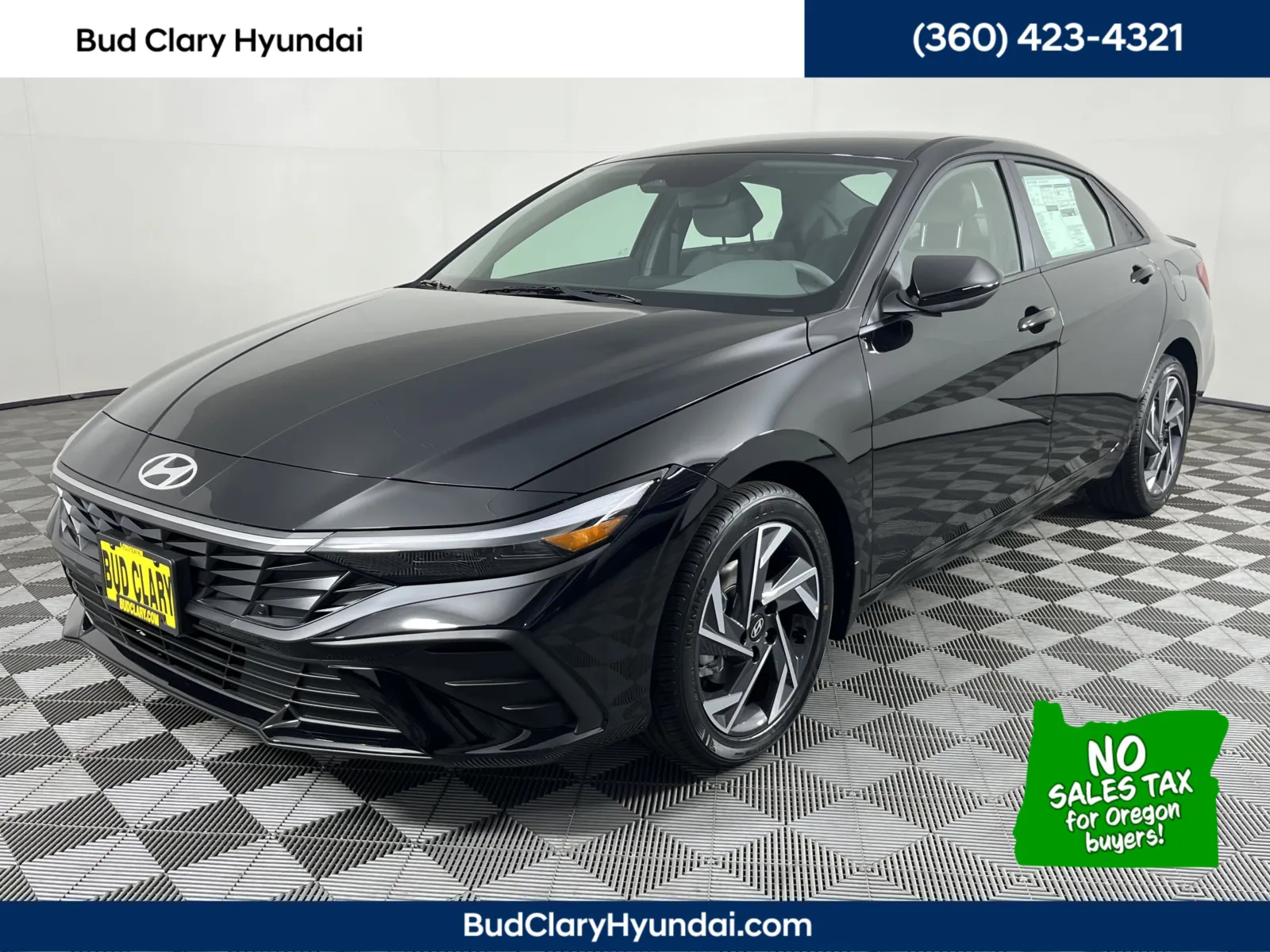 Black 2025 Hyundai Elantra SEL Sport for sale in Longview, WA